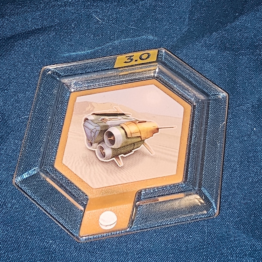 Disney Infinity 3.0 Star Wars The Force Awakens Quad Jumper Vehicle Power Disc